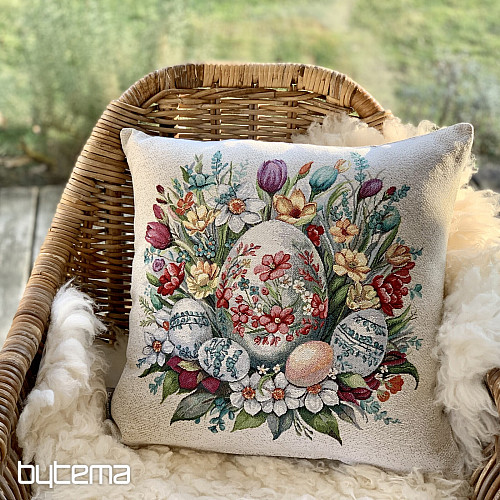 Couverture tapisserie de Pâques LA ROBE ROUGE