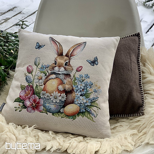 Tapisserie de Pâques couvrant les CHASSES ET LES OEUFS JAUNES