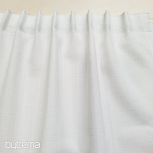 Rideaux de luxe finis GERSTER 7650 BLANC 02