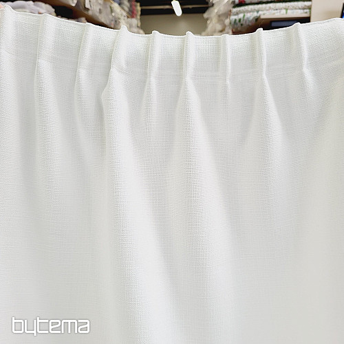 Rideaux de luxe finis GERSTER 7650 BLANC 02
