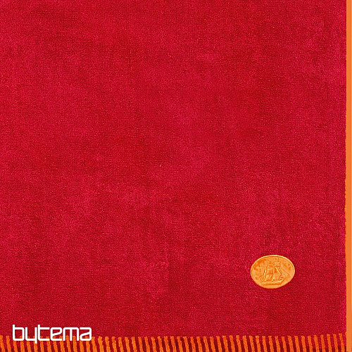 SERVIETTE SAUNA BEN ROUGE