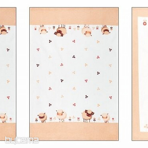 Serviettes en coton TROIS MOUTONS 3 pcs