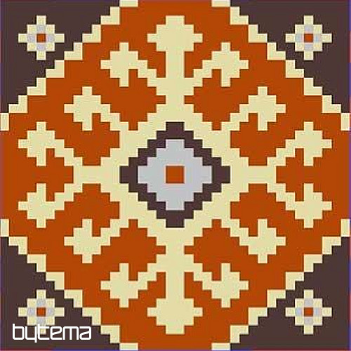 Housse de coussin tapisserie INKA