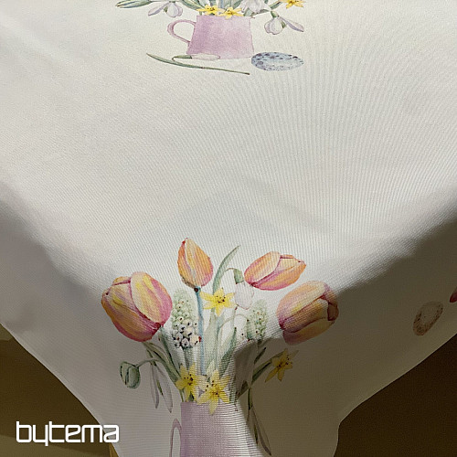 Nappe et écharpe DÉLICES DU PRINTEMPS