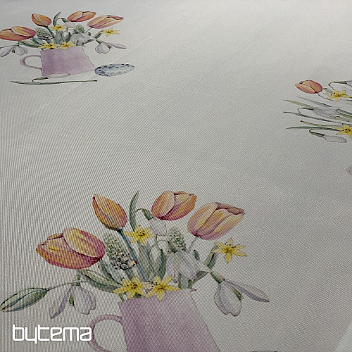 Nappe et écharpe DÉLICES DU PRINTEMPS