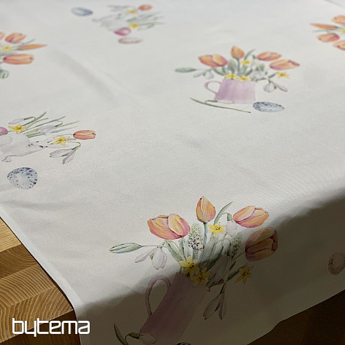 Nappe et écharpe DÉLICES DU PRINTEMPS