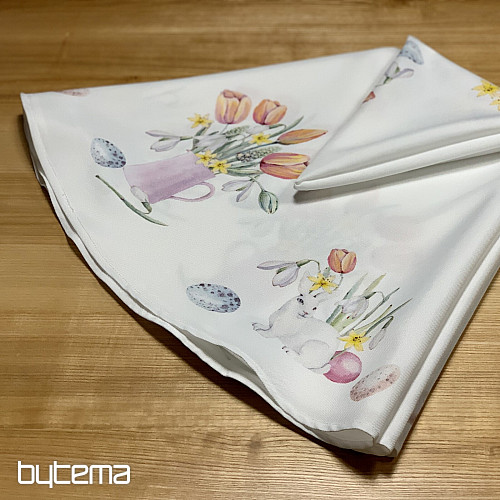 Nappe et écharpe DÉLICES DU PRINTEMPS