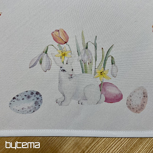 Nappe et écharpe DÉLICES DU PRINTEMPS