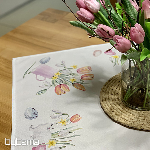 Nappe et écharpe DÉLICES DU PRINTEMPS
