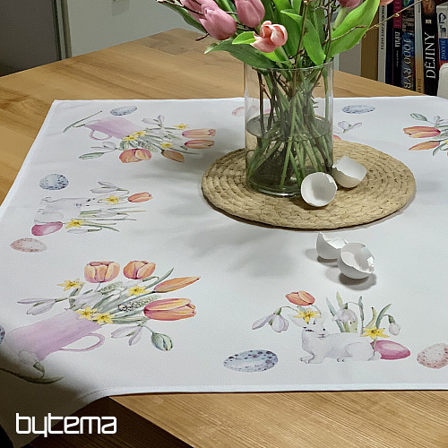Nappe et écharpe DÉLICES DU PRINTEMPS