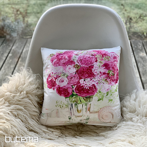 Taie d'oreiller Bouquet de roses