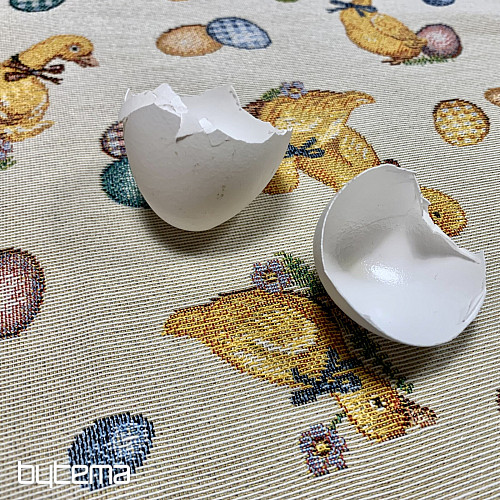 Set de table en tapisserie CANARDS JAUNES