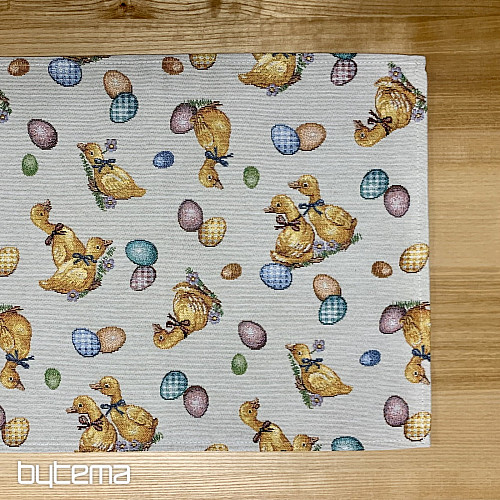 Set de table en tapisserie CANARDS JAUNES
