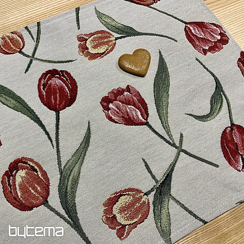 Set de table en tapisserie TULIPS III grand modèle