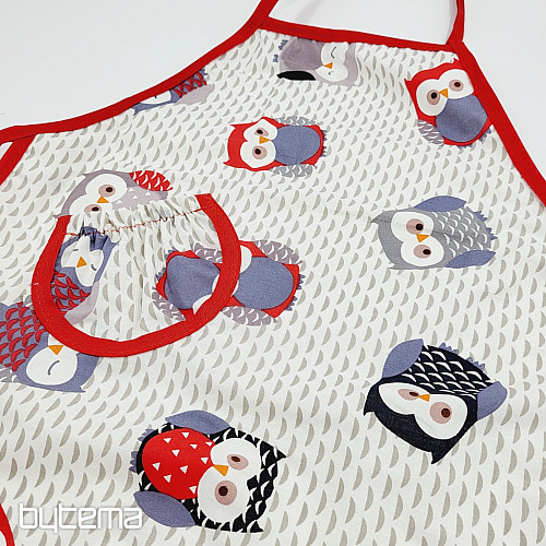 TABLIER ENFANT HIBOU