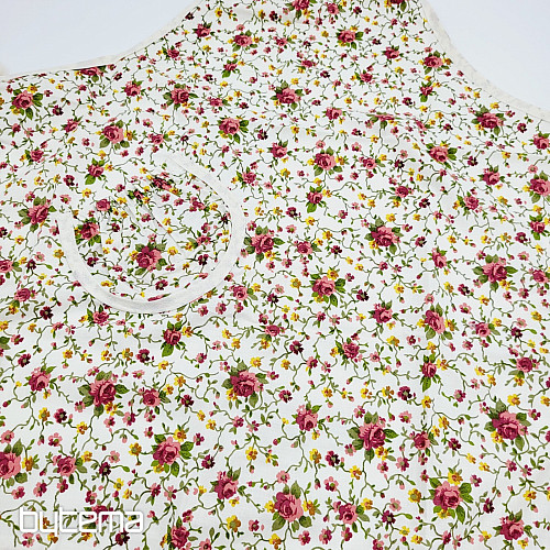 Tablier avec bavette ROSES
