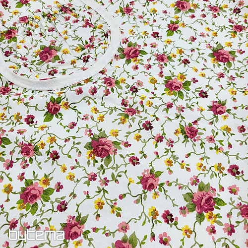 Tablier avec bavette ROSES