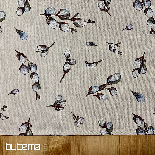 Nappe et écharpe en tapisserie CHATS JÍVA