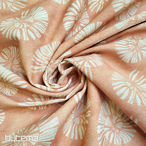 Tissu décoratif ULITY saumon