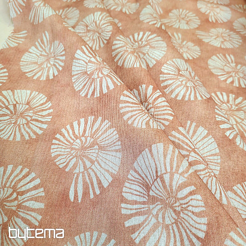 Tissu décoratif ULITY saumon