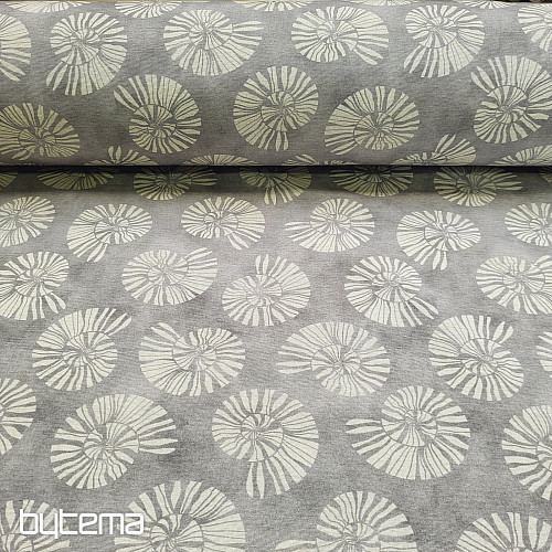 Tissu décoratif ULITY gris