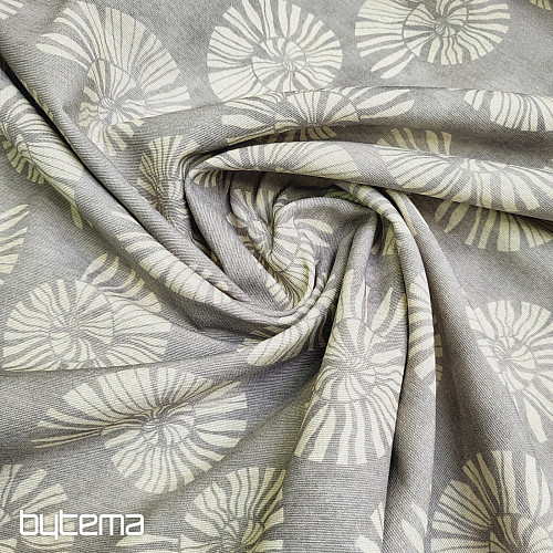 Tissu décoratif ULITY gris