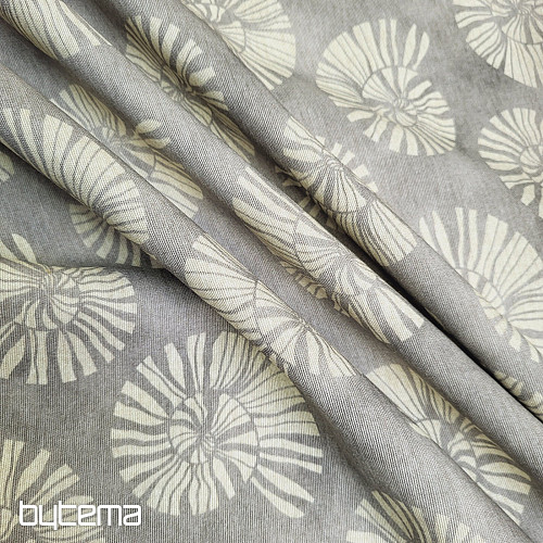Tissu décoratif ULITY gris