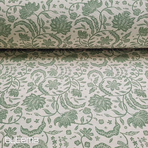 Tissu décoratif TIRIAN VERT