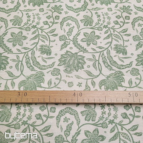 Tissu décoratif TIRIAN VERT