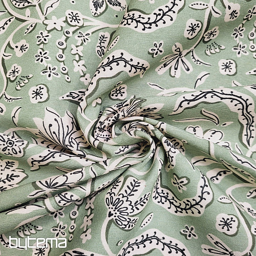 Tissu décoratif MIRAZ VERT