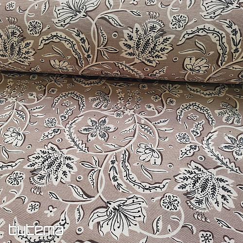 Tissu décoratif MIRAZ SV. BRUN