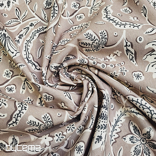 Tissu décoratif MIRAZ SV. BRUN