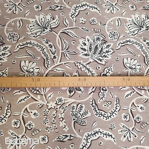 Tissu décoratif MIRAZ SV. BRUN