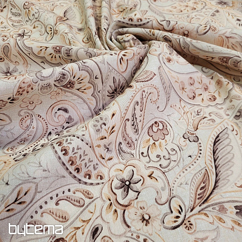 Tissu décoratif HUBERT BEIGE