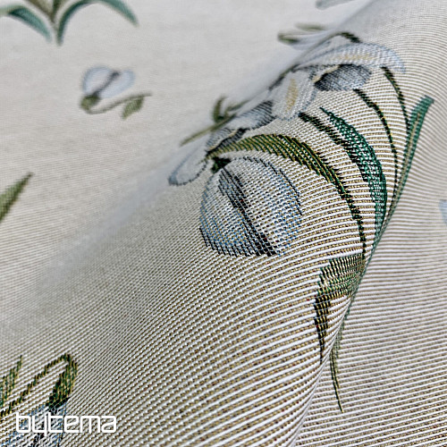Tissu tapisserie FLOCONS DE NEIGE