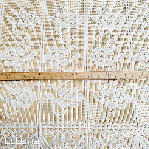 Rideau vitrail ROSES