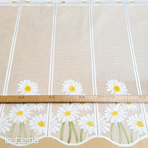 Rideau vitrail MARGUERITES
