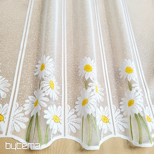 Rideau vitrail MARGUERITES