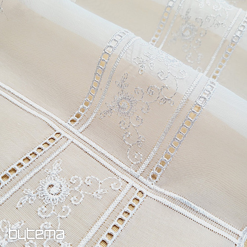 Rideau en vitrail BRODERIE DÉLICATE