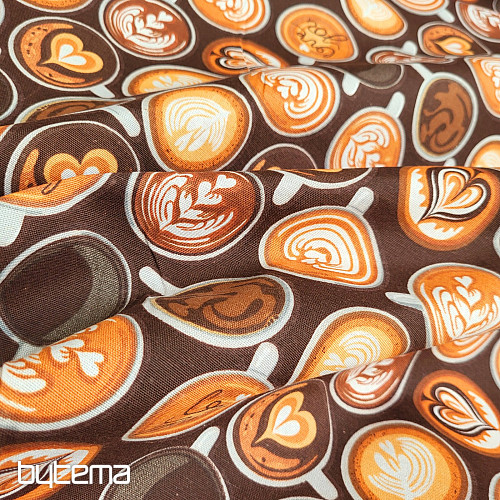 Tissu décoratif CAFES
