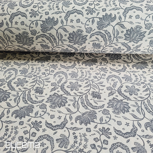 Tissu décoratif TIRIAN GREY