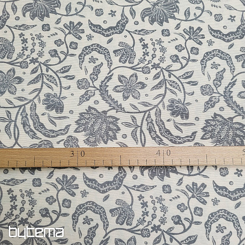 Tissu décoratif TIRIAN GREY