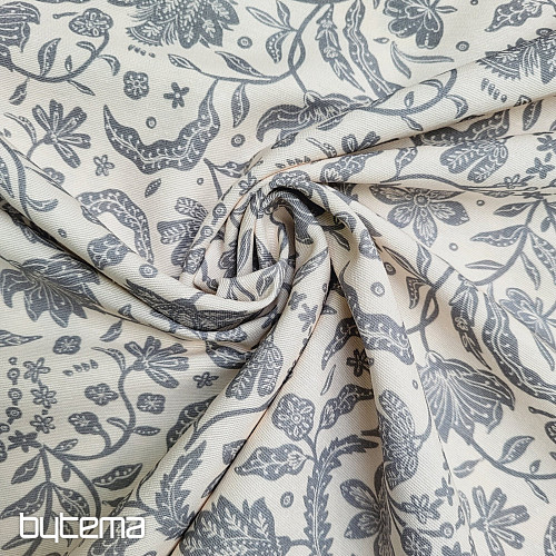 Tissu décoratif TIRIAN GREY