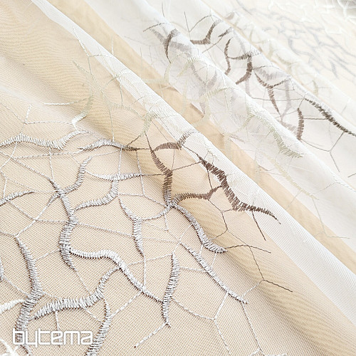 GERSTER 11686/0840 BRODERIE BEIGE ET BLANCHE