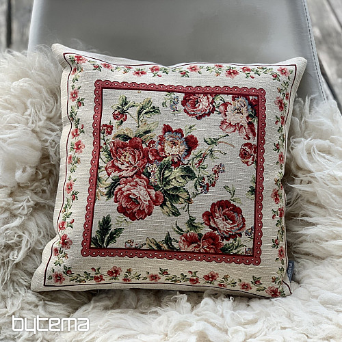 Couverture de tapisserie GRANDE DENTELLE ROSE