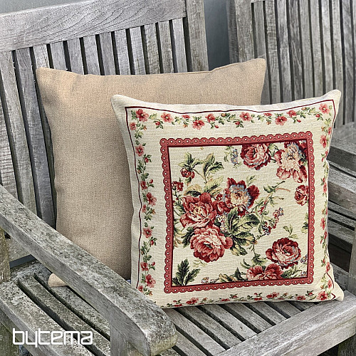 Couverture de tapisserie GRANDE DENTELLE ROSE