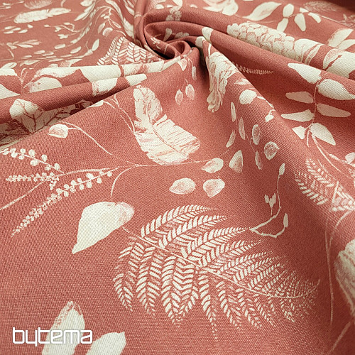Tissu décoratif AMY FLOR sv. rose