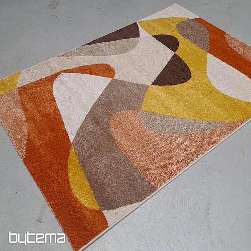 Tapis moderne Achat 618 rouille/crème