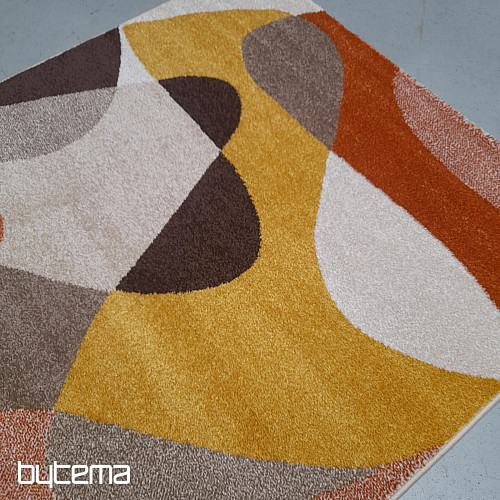 Tapis moderne Achat 618 rouille/crème