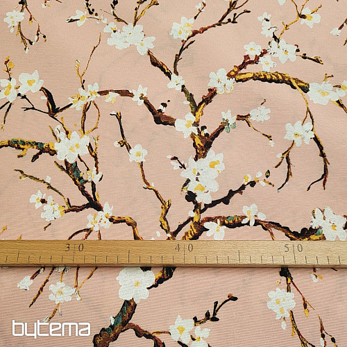 Tissu décoratif CHERRY BLOSSOM rose